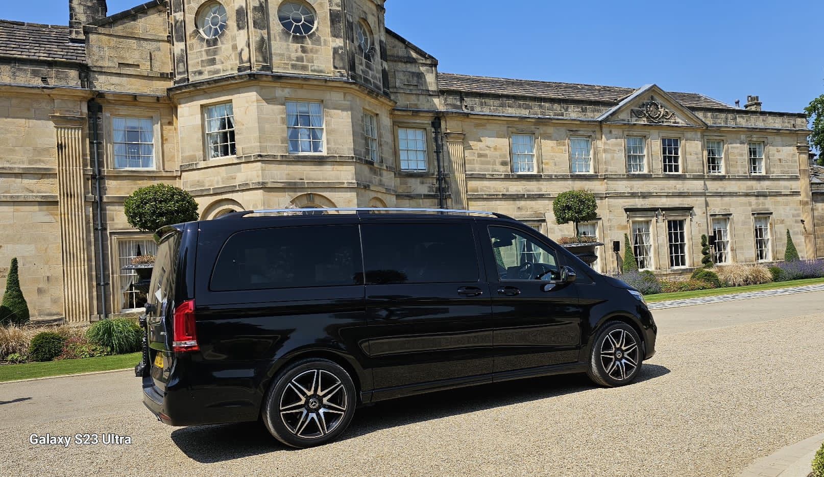 Home Chauffeur Service | Sentura Chauffeurs executive vehicle for Sheffield airport transfers